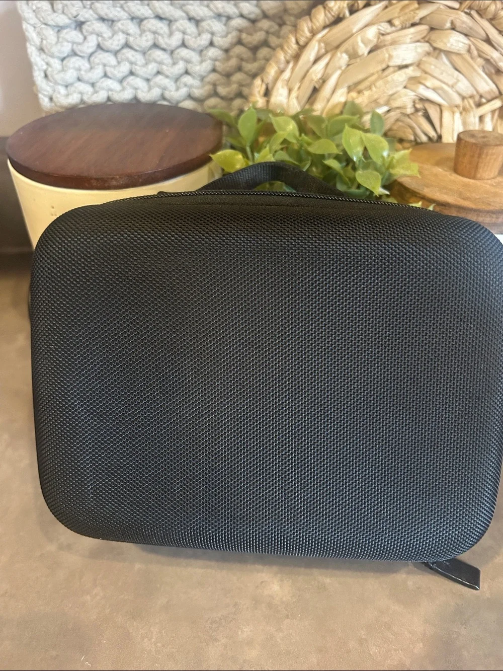 TUMI travel Organizer Toiletry Hard Shell Case Ballistic Nylon Removable Pouch